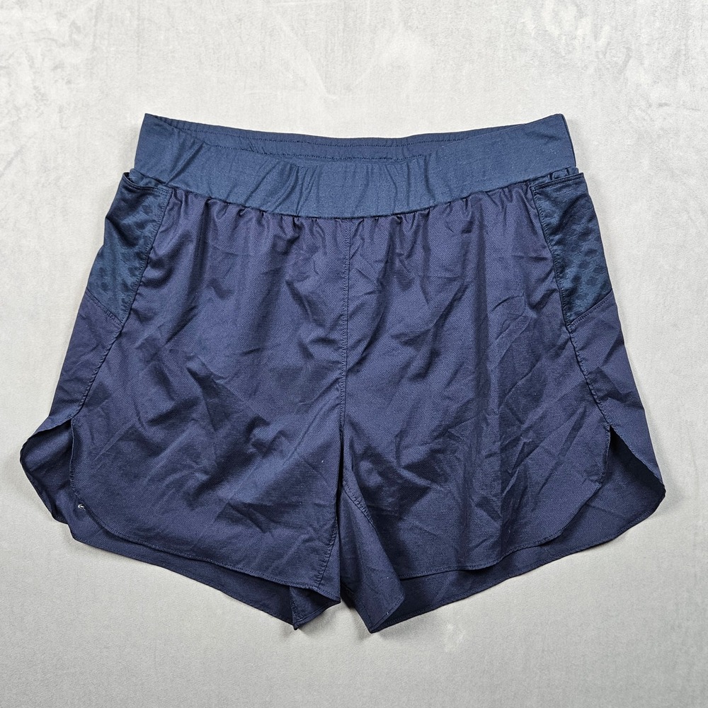Rabbit Running Shorts Mens XL Blue Lined Adjustable Waist Pockets Performance